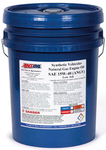 AMSOIL Vehicular Natural Gas Engine Oil