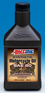 AMSOIL SAE60 Motorcycle Motor Oil