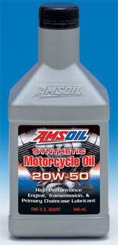 AMSOIL Synthetic Motorcycle Oil 20W-50 